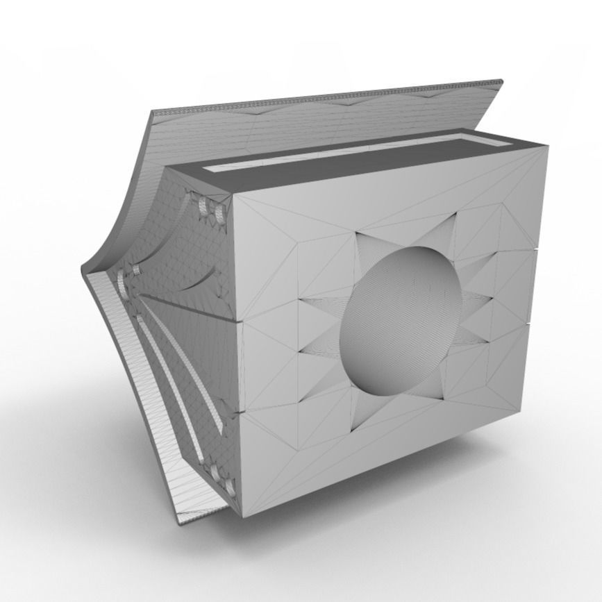 Camper Van Tow Ball Cover Cap Design 4 3D print model_9