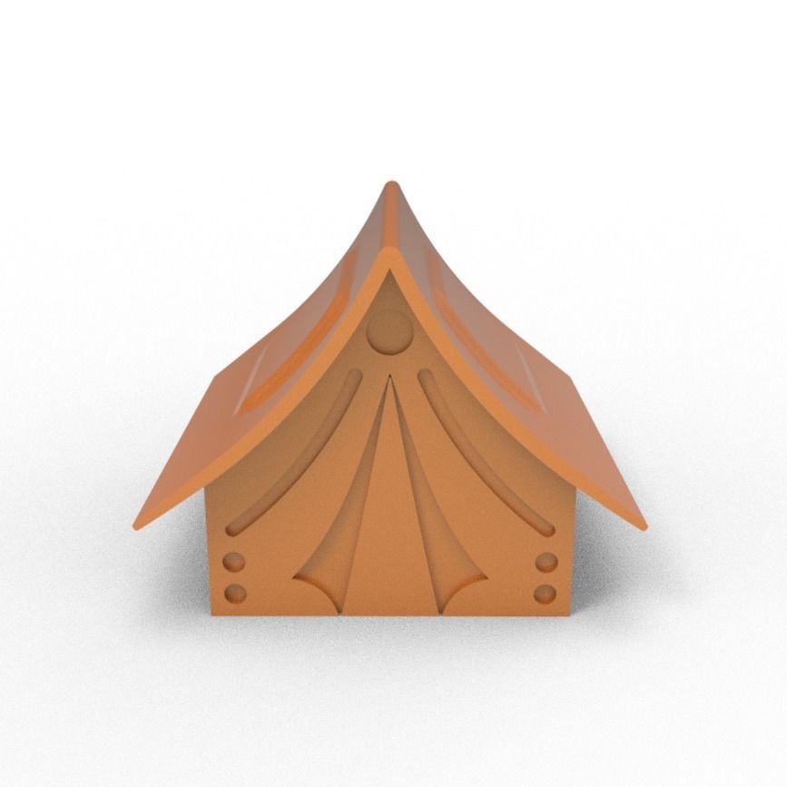 Camper Van Tow Ball Cover Cap Design 4 3D print model_2