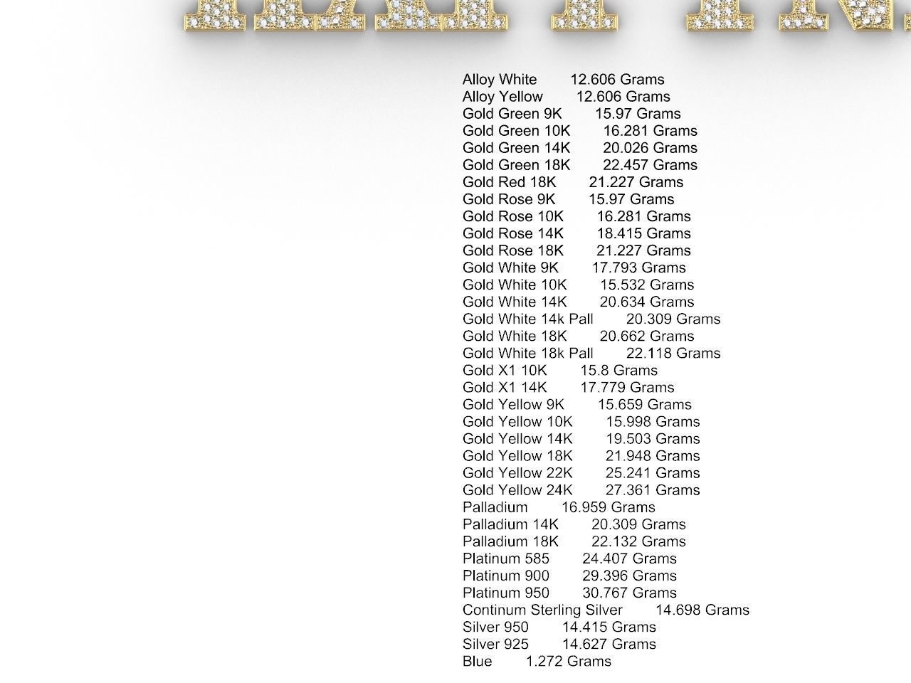 happy new year pendant stl file verified 3D print model_19