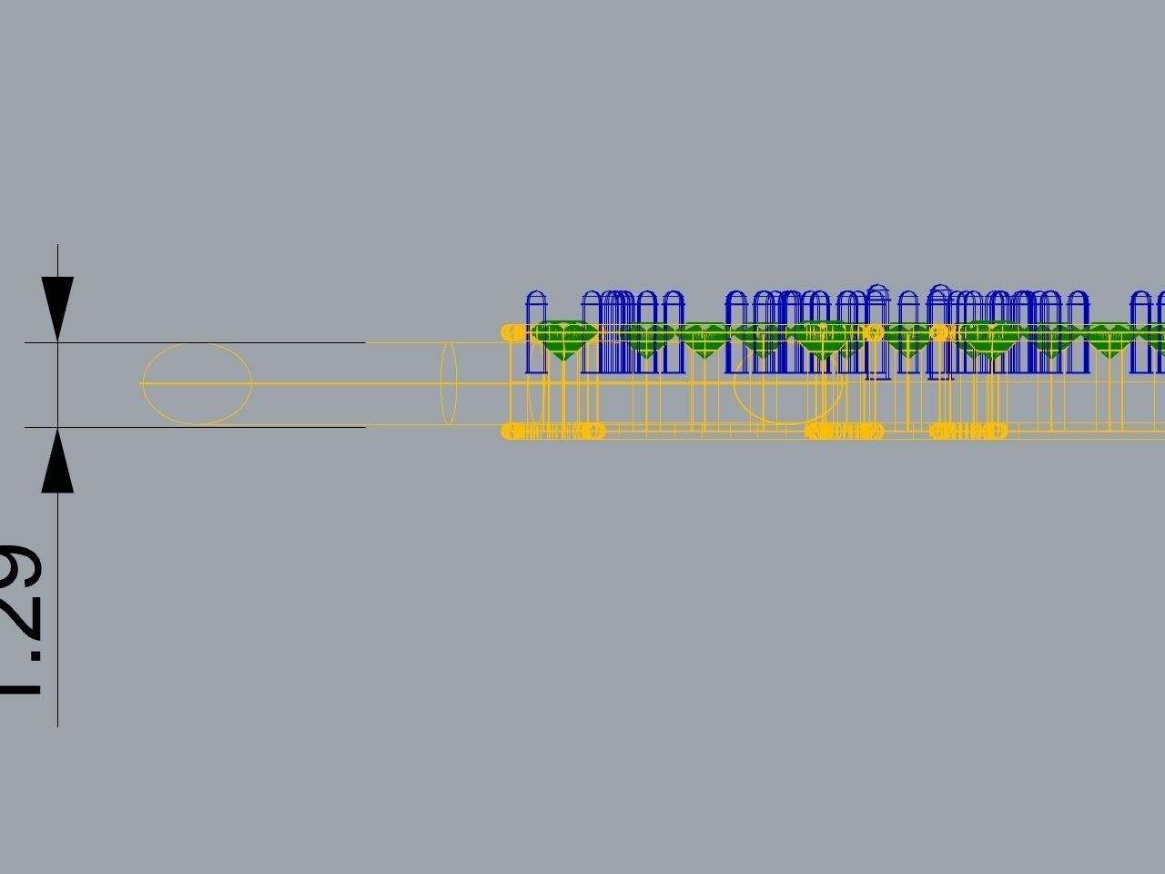 happy new year pendant stl file verified 3D print model_5