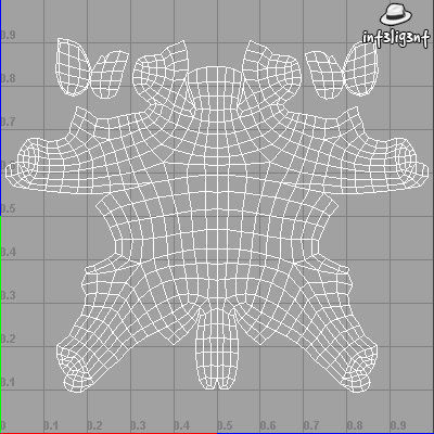 Dogs Collection bull terrier Low-poly 3D model_9