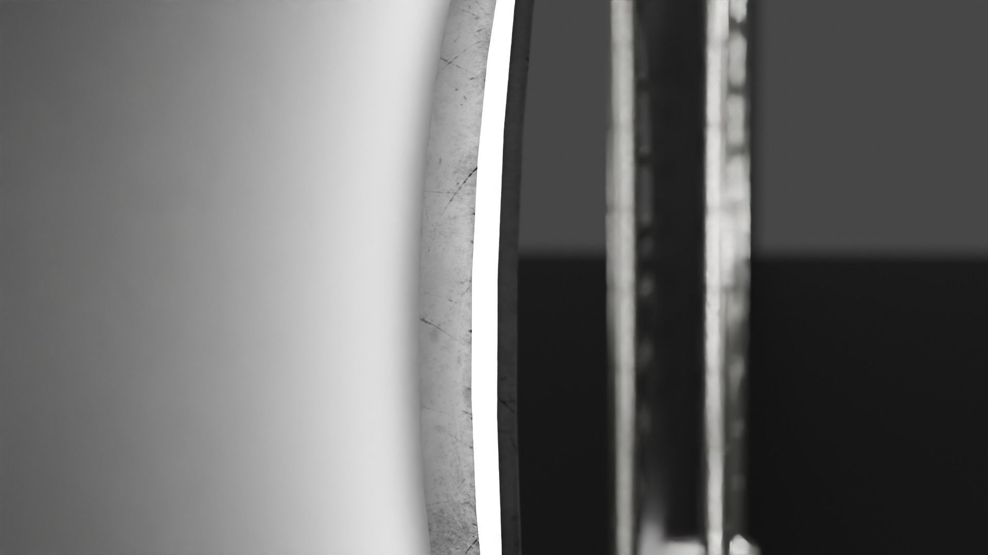 Bathroom sci-fi interior set  Low-poly 3D model_5