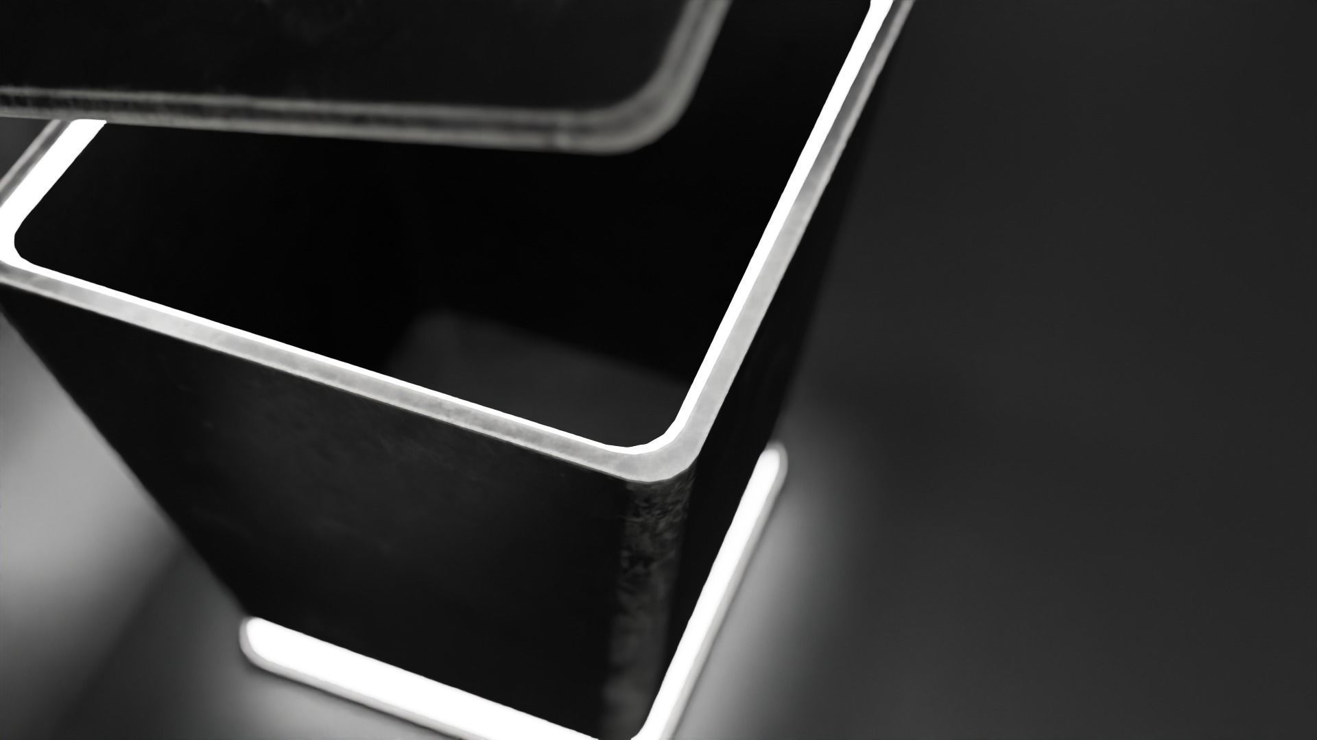 Bathroom sci-fi interior set  Low-poly 3D model_13