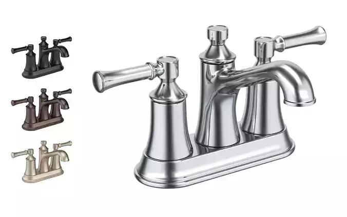 Faucet Moen 08 3D model