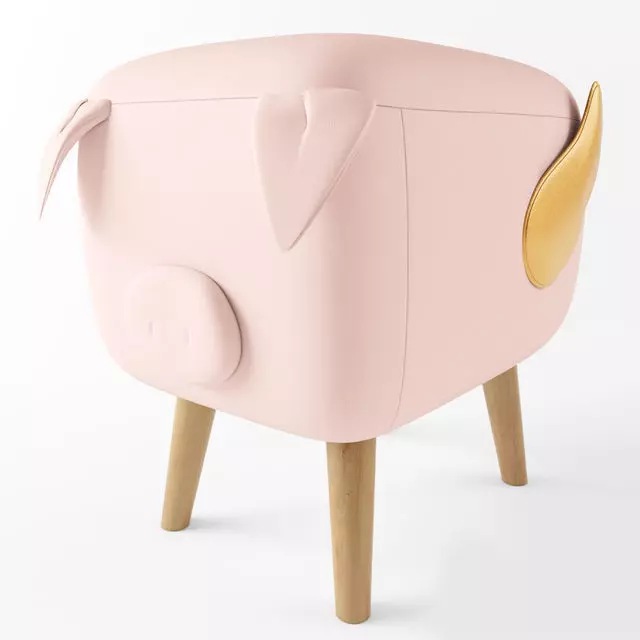Ottoman Piggy 3D model
