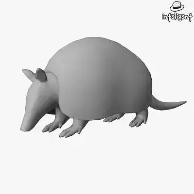 Low Poly Armadillo