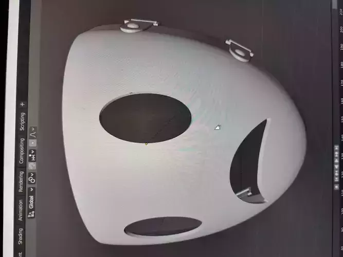 Angry mask from High Rise Invasion 3D print model