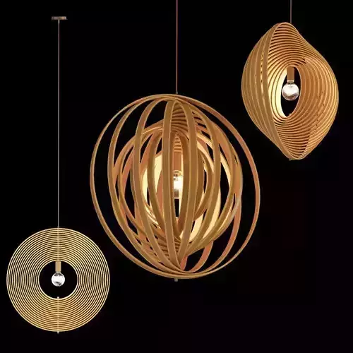 Lamp Abruzzo Pendant 3D model