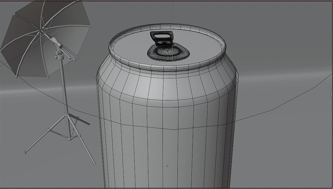 Standard COCA COLA Can 330 ML W Water Droplets 3D model_4