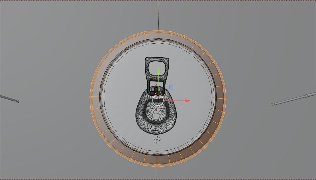 Standard COCA COLA Can 330 ML W Water Droplets 3D model_3