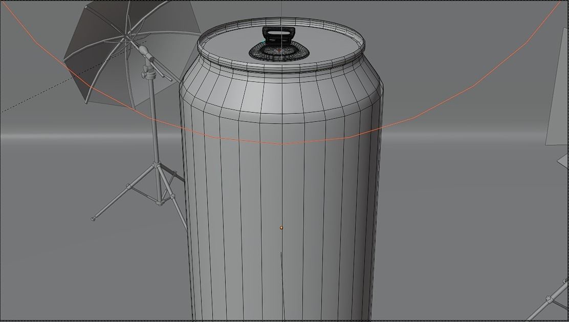 Standard COCA COLA Can 330 ML W Water Droplets 3D model_5