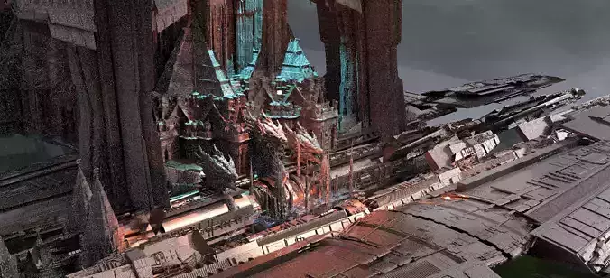 Dragon Space Cult Facility Kit bash