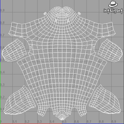 Low Poly Sea Lion Low-poly 3D model_6