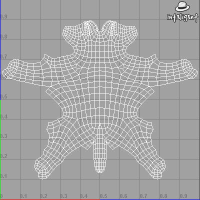 Low Poly Dalmatian dog Low-poly 3D model_6