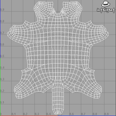 Low Poly Jaguar panther Low-poly 3D model_6