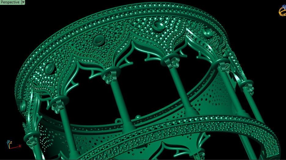 Unique bracelet 3D print model_7