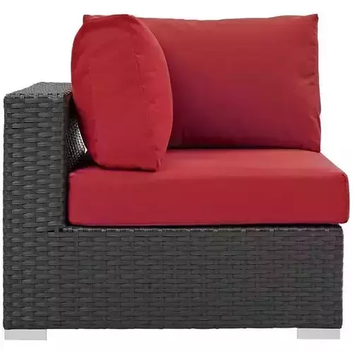 Tripp Corner Patio Chair with Sunbrella Cusions 3D model