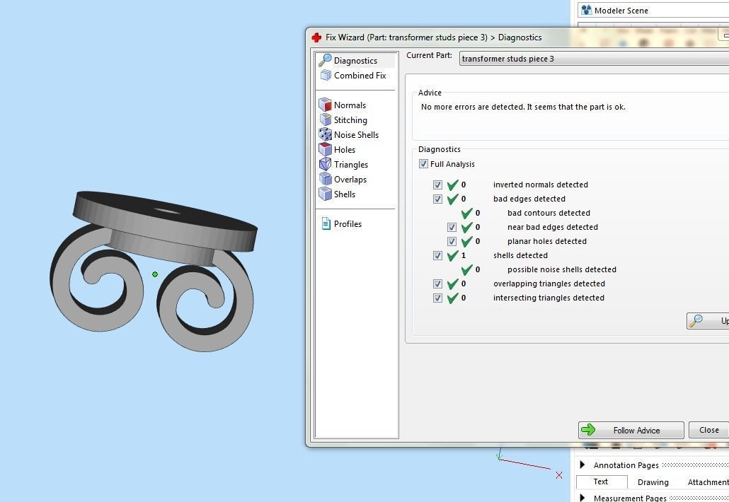 Transformer stud earrings 2 in 1 3D print model_16