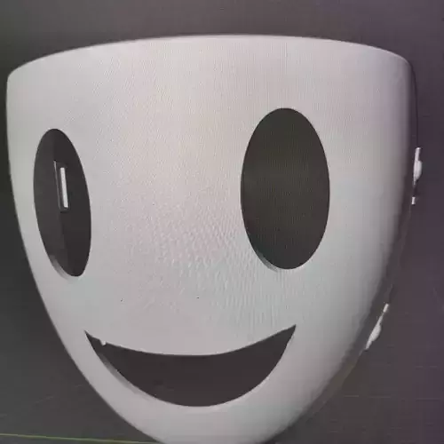 Smiling Mask from High Rise Invasion 3D print model