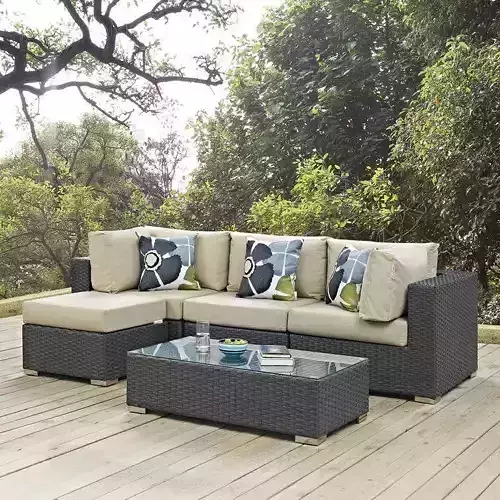  Person Seating Group with Sunbrella Cushions