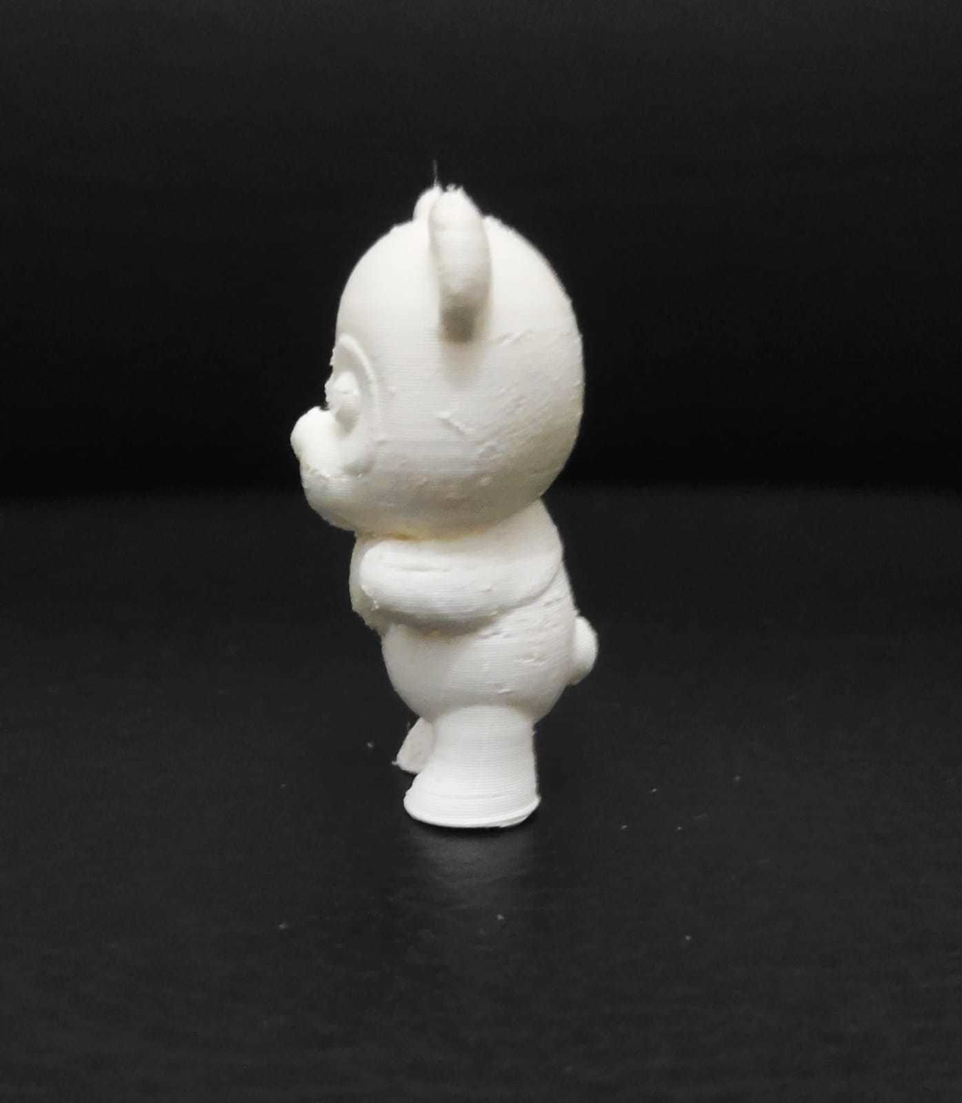 Cute Panda Heart 3D print model_4