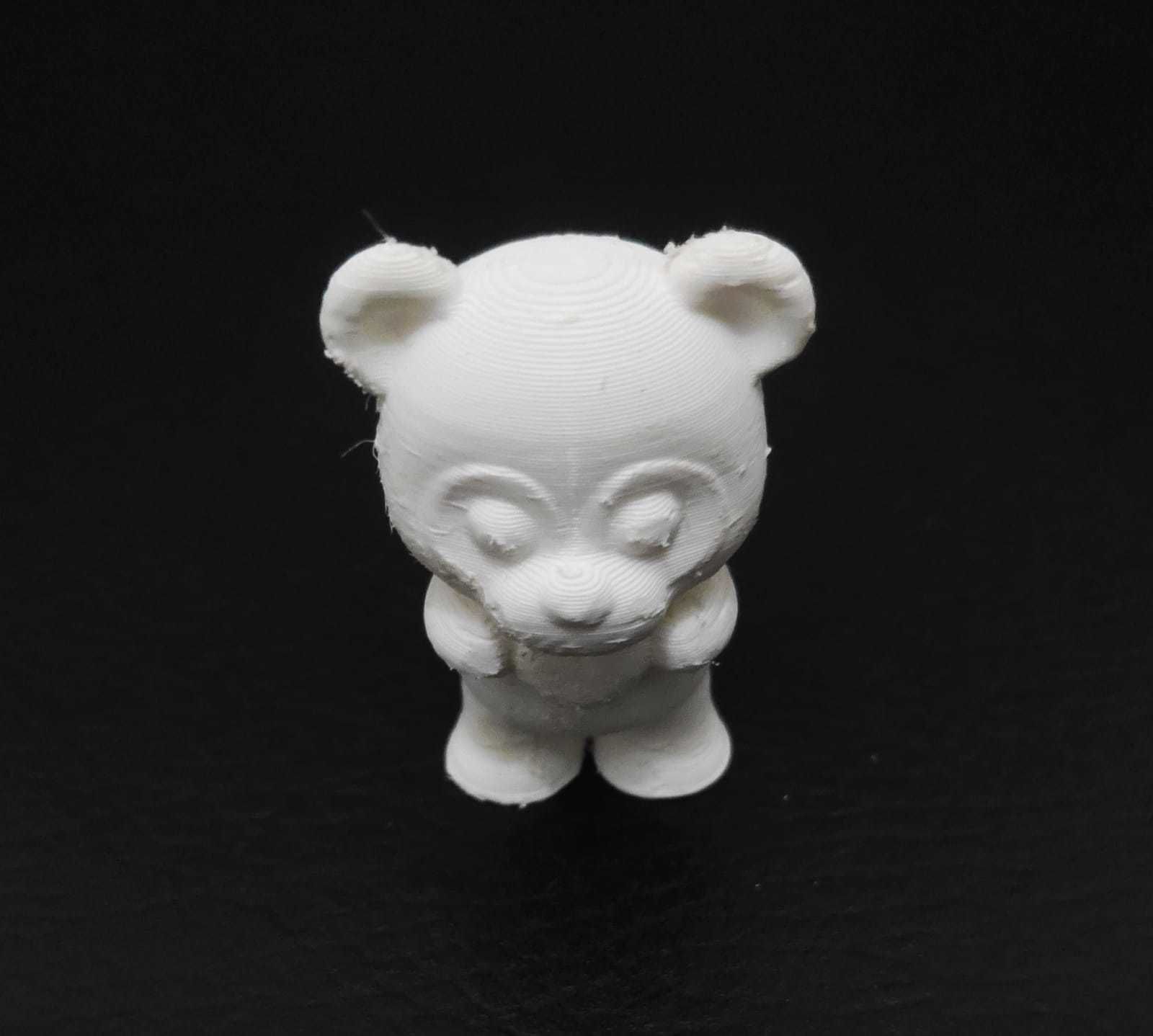 Cute Panda Heart 3D print model_10