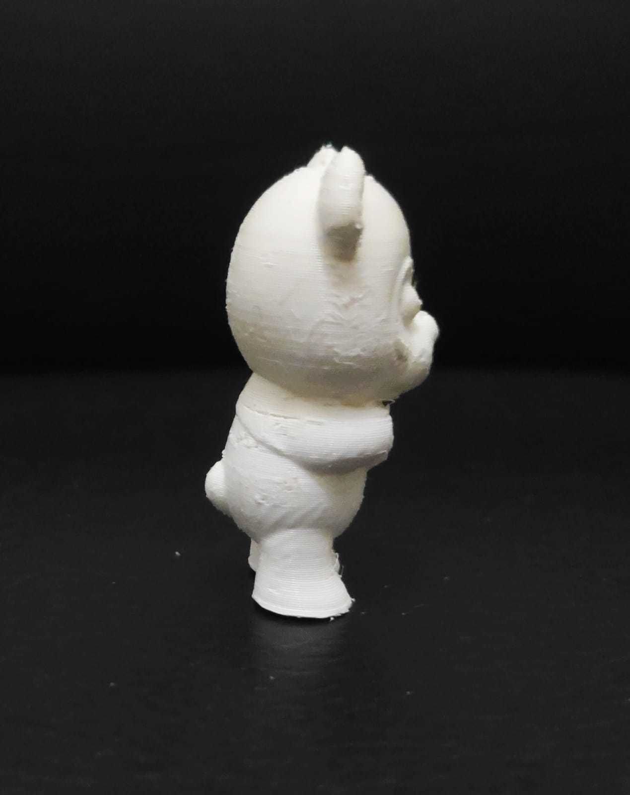 Cute Panda Heart 3D print model_6