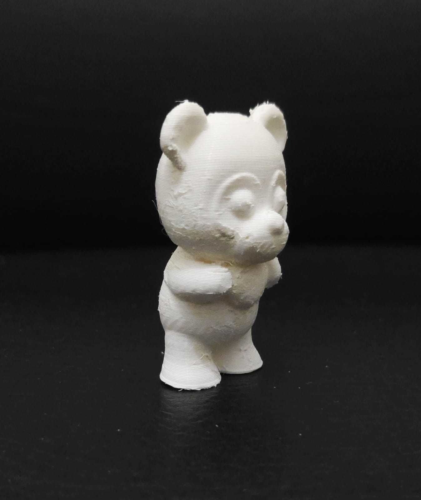 Cute Panda Heart 3D print model_7