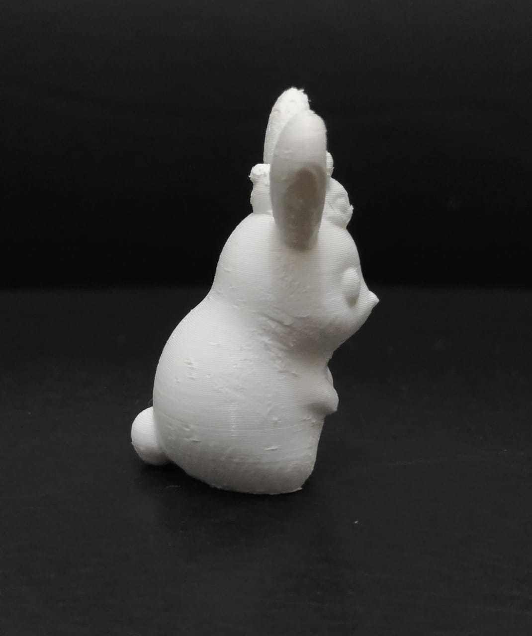 Bunny and Baby 3D print model_6
