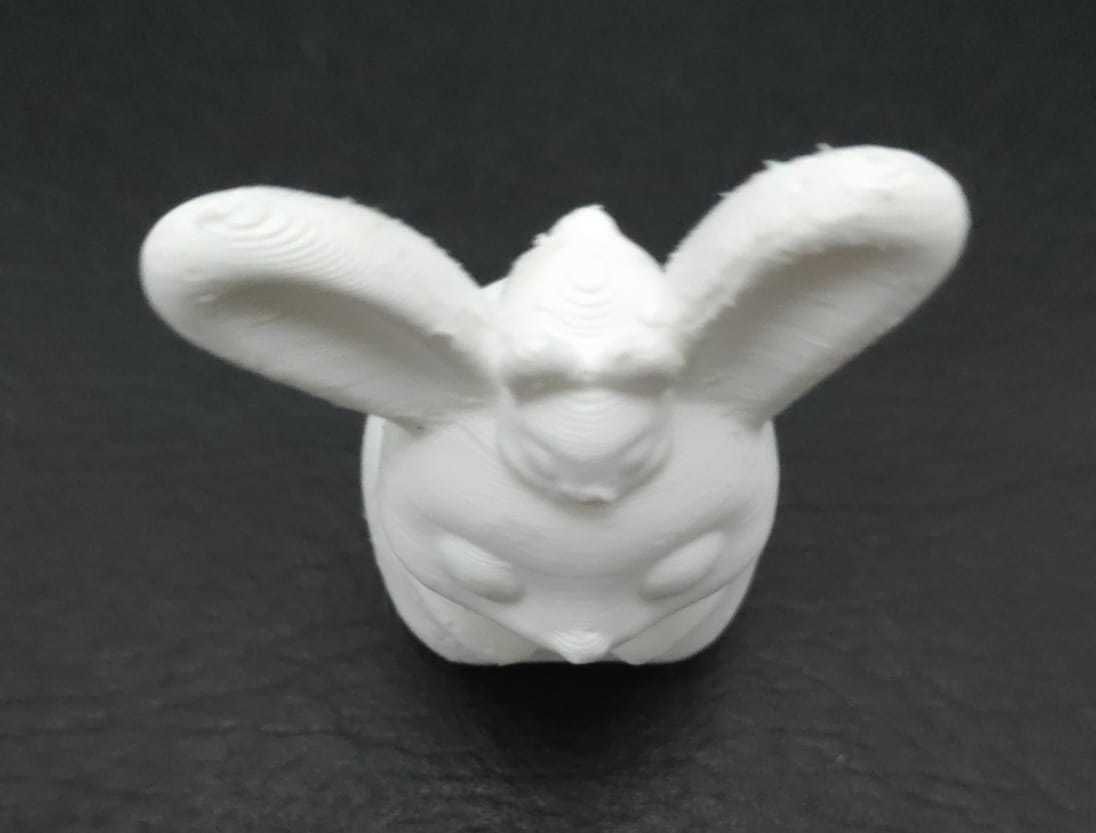 Bunny and Baby 3D print model_11