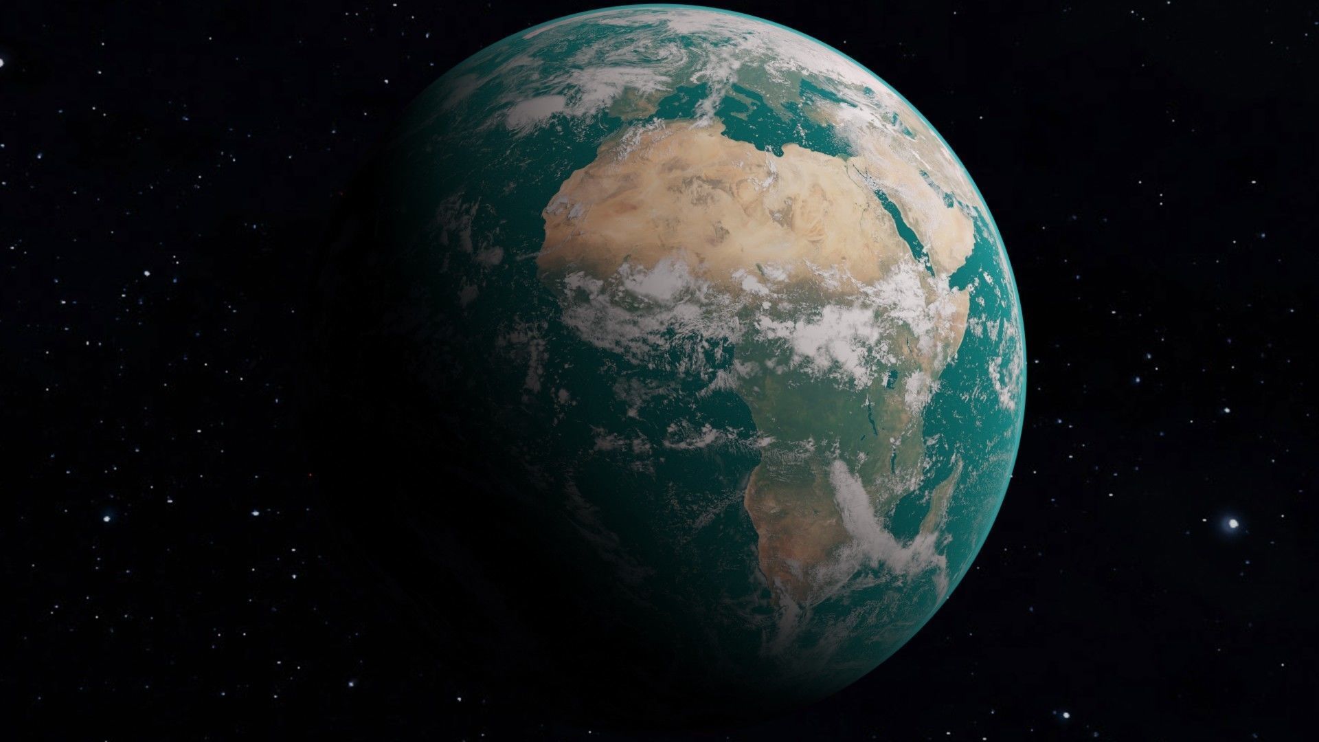 Alpha Earth planet 2  3D model_5