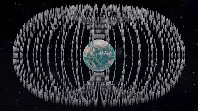 Alpha Earth planet 2  3D model