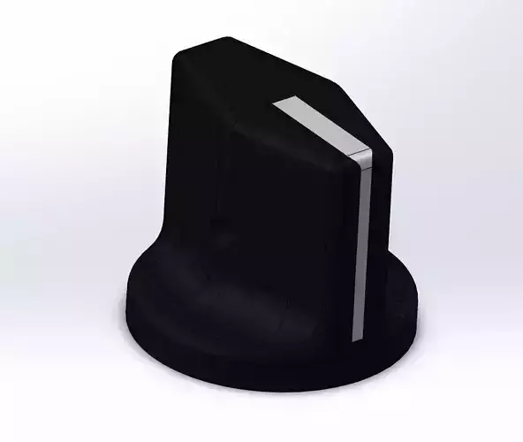 Cessna Citation Mustang - Knob for rotary encoder 3D print model