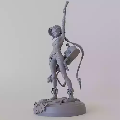 Jinx light up 3D print model