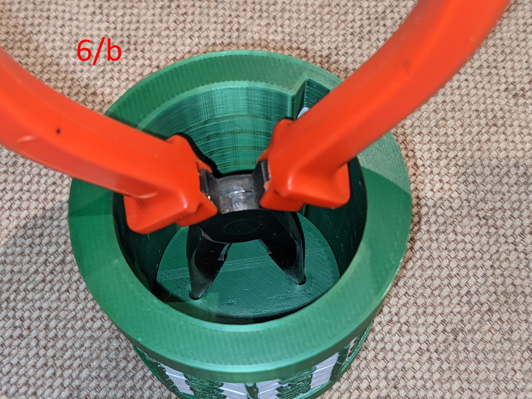 Container capsule with combination lock 3D print model_17