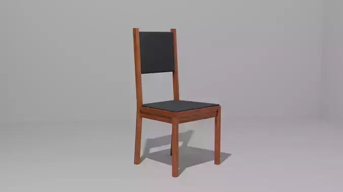 Chair wooden with seat