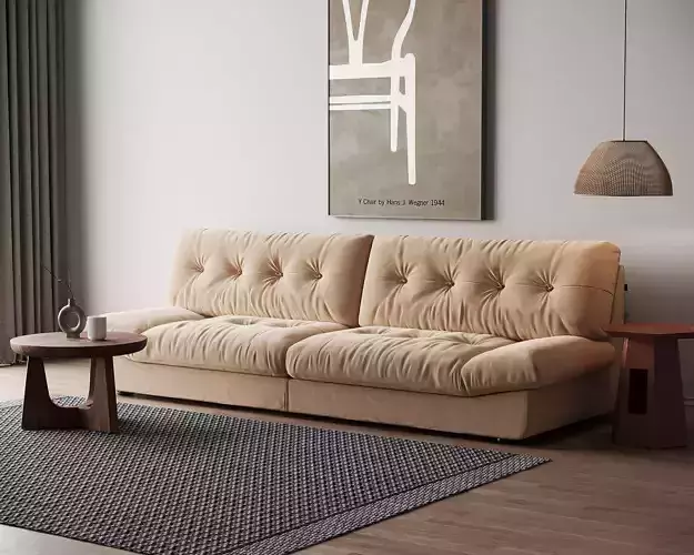Living Room Interior ID 225 3D model