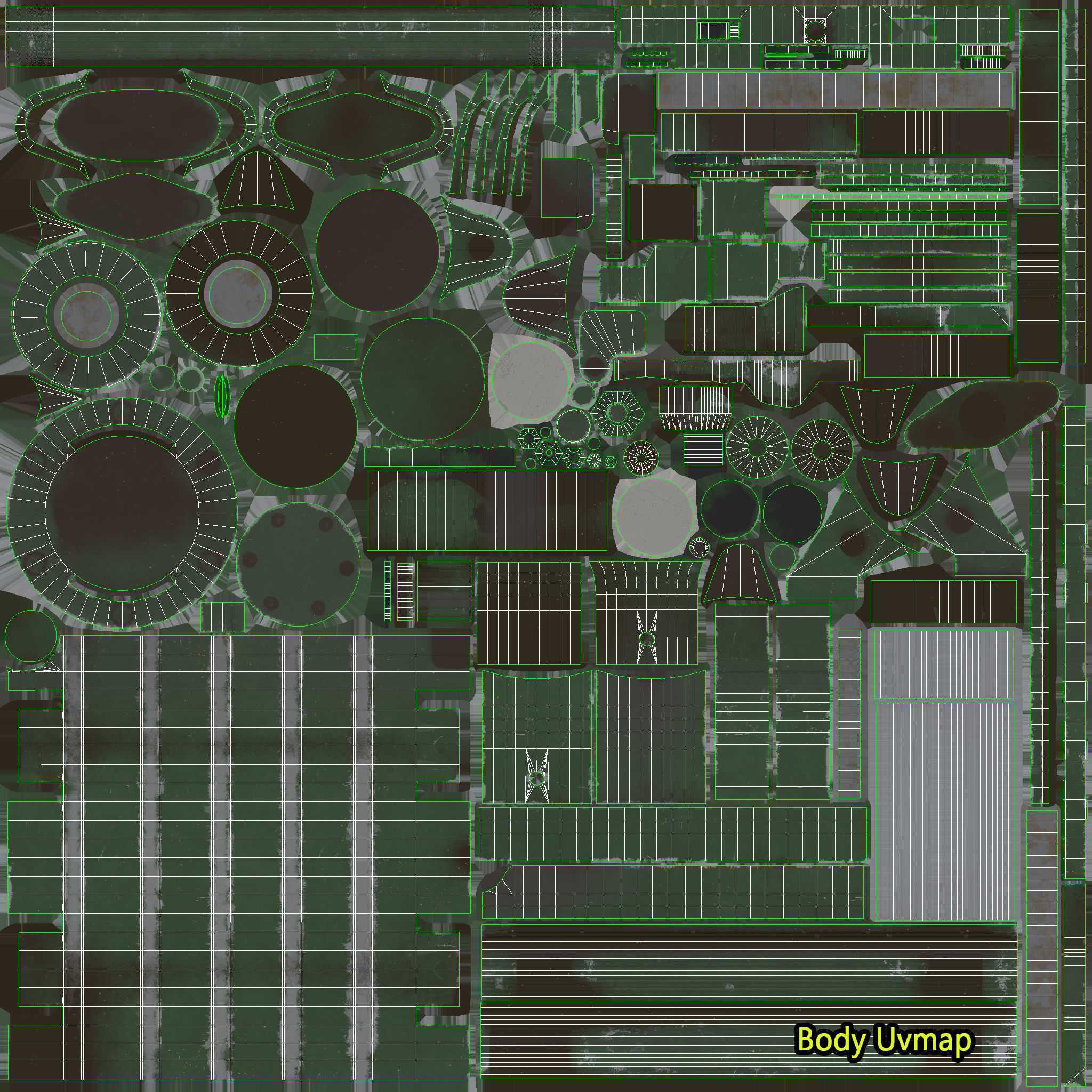 Multisection centrifugal  water pump Low-poly 3D model_23