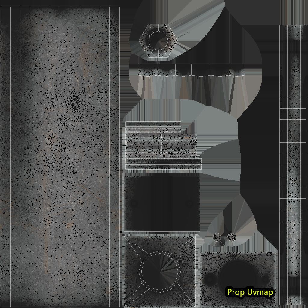 Multisection centrifugal  water pump Low-poly 3D model_29