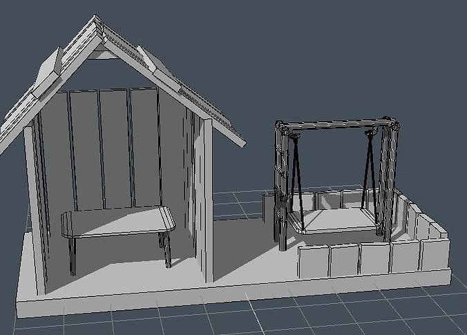 Doll house 3D print model