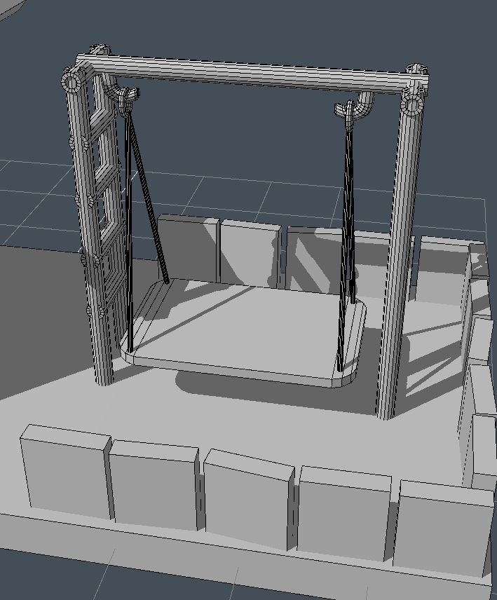 Doll house 3D print model_1