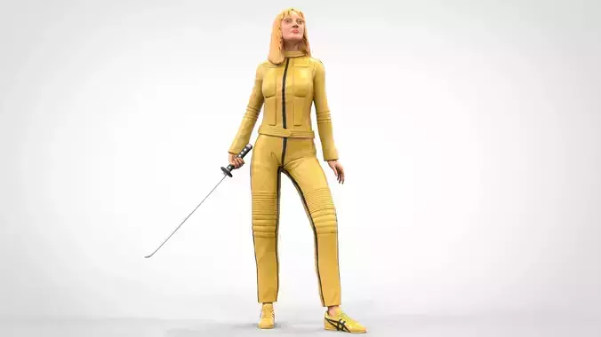 The bride in kill bill Movie