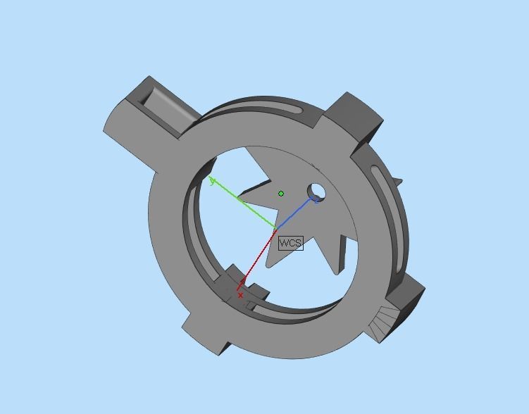 pendant wind rose 3D print model_31