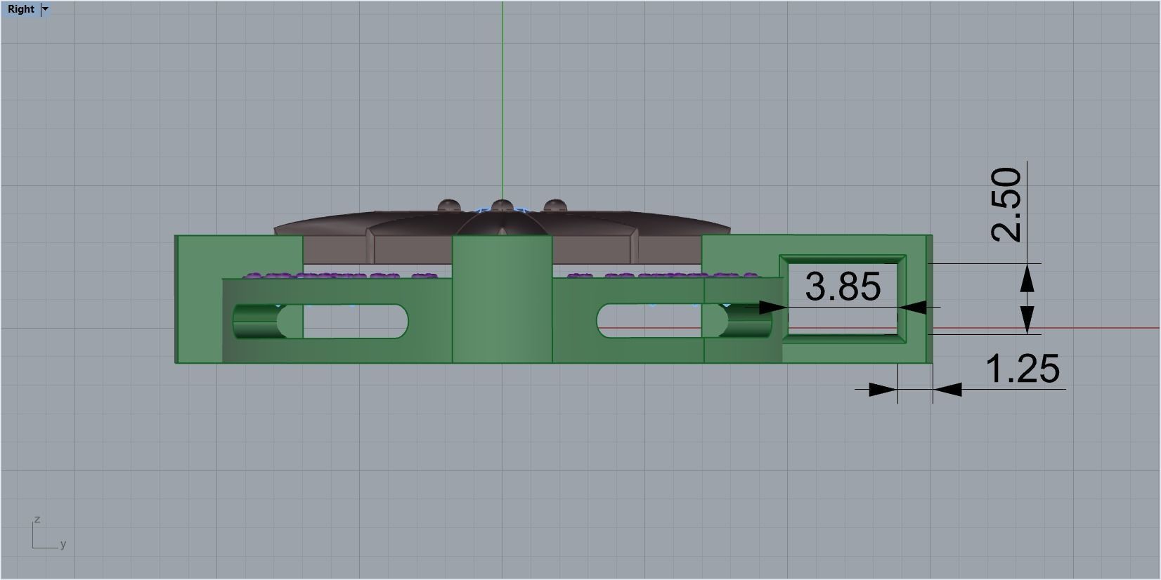 pendant wind rose 3D print model_3