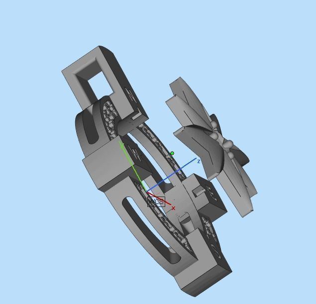 pendant wind rose 3D print model_30