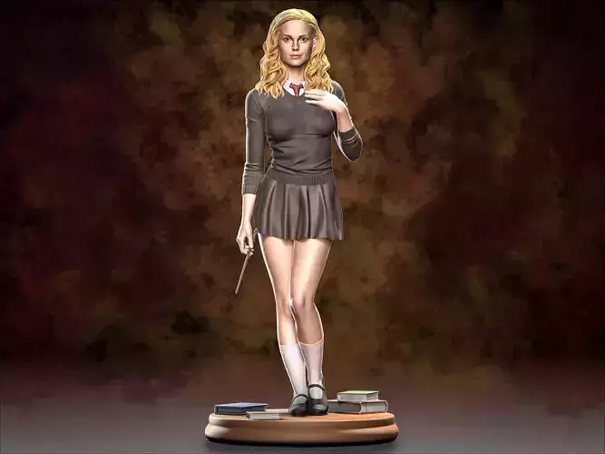 Hermione adult 3D print model