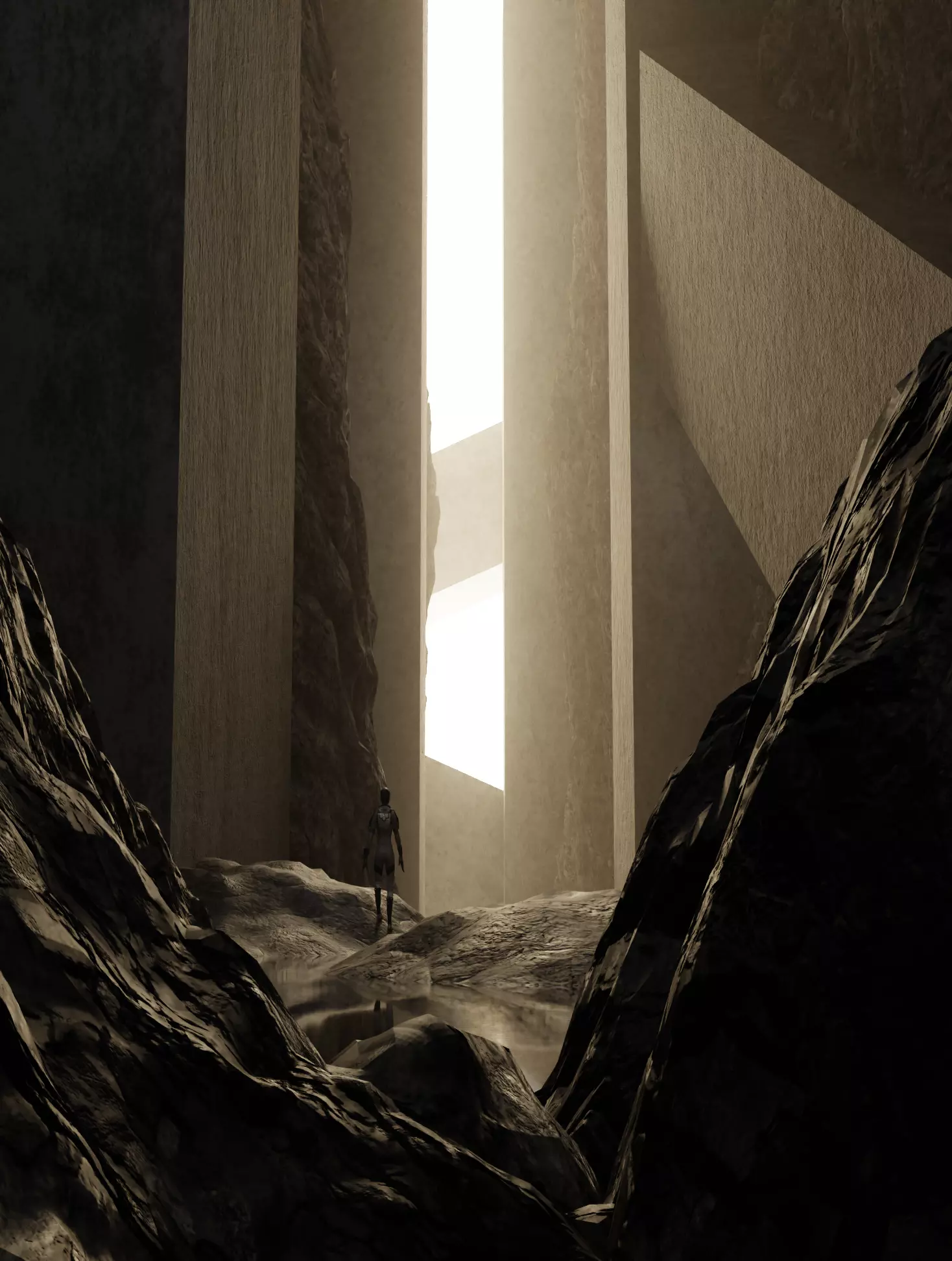 Ancient Cave 3D model_0