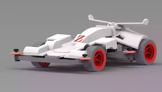 REPLICA OF THE TRIDAGGER TAMIYA CAR 4WD