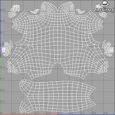 Low Poly Lemur Low-poly 3D model_6