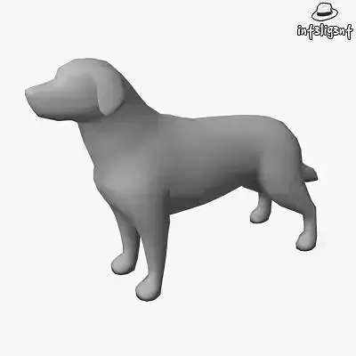 Low Poly Labrador Retriever